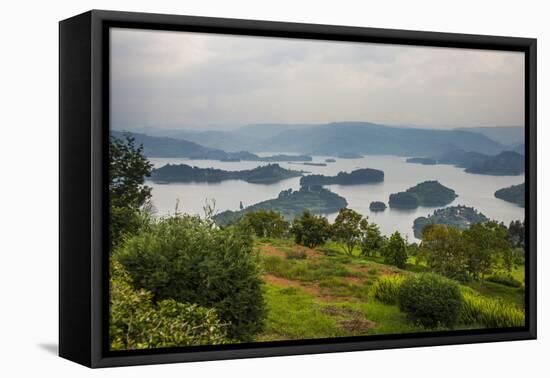 View over Lake Bunyonyi, Uganda, East Africa, Africa-Michael-Framed Premier Image Canvas