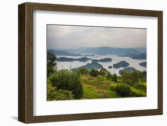 View over Lake Bunyonyi, Uganda, East Africa, Africa-Michael-Framed Photographic Print