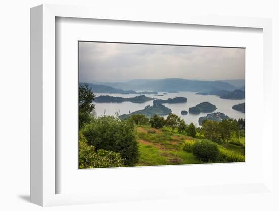 View over Lake Bunyonyi, Uganda, East Africa, Africa-Michael-Framed Photographic Print