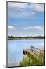 View over lake Pönitz, Scharbeutz, Baltic coast, Schleswig-Holstein, Germany-Sabine Lubenow-Mounted Photographic Print