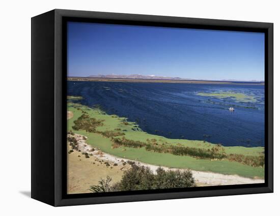 View Over Lake Titicaca, Near Puno, Peru, South America-Gavin Hellier-Framed Premier Image Canvas