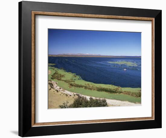 View Over Lake Titicaca, Near Puno, Peru, South America-Gavin Hellier-Framed Photographic Print