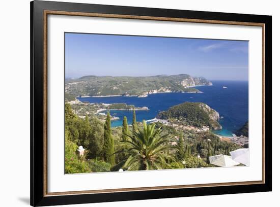 View over Liapades Bay from Hilltop Viewpoint Near Lakones-Ruth Tomlinson-Framed Photographic Print