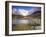 View over Llyn Llydaw Looking at Cloud Covered Peak of Snowdon, Snowdonia National Park, Wales, UK-Ian Egner-Framed Photographic Print