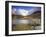 View over Llyn Llydaw Looking at Cloud Covered Peak of Snowdon, Snowdonia National Park, Wales, UK-Ian Egner-Framed Photographic Print