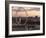 View over London West End Skyline with the London Eye in the Foreground, London, England, UK-Matthew Frost-Framed Photographic Print