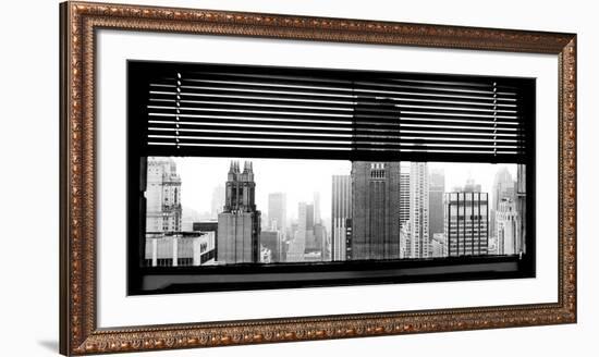 View over Manhattan, New York-Torsten Hoffman-Framed Art Print