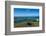 View over Marigot from Fort St. Louis, St. Martin, French territory, West Indies, Caribbean, Centra-Michael Runkel-Framed Photographic Print