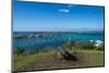 View over Marigot from Fort St. Louis, St. Martin, French territory, West Indies, Caribbean, Centra-Michael Runkel-Mounted Photographic Print