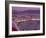 View Over Mykonos Town, Illuminated at Night, Island of Mykonos (Mikonos), Greek Islands, Greece-Fraser Hall-Framed Photographic Print