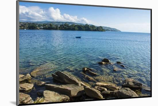 View over Nkhata Bay, Lake Malawi, Malawi, Africa-Michael Runkel-Mounted Photographic Print