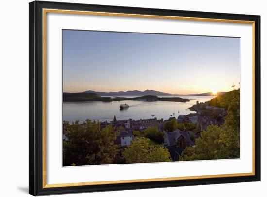 View over Oban Bay from Mccaig's Tower-Ruth Tomlinson-Framed Photographic Print