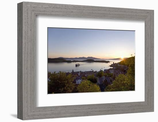 View over Oban Bay from Mccaig's Tower-Ruth Tomlinson-Framed Photographic Print