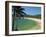 View over Palolem Beach, Palolem, Goa, India, Asia-Stuart Black-Framed Photographic Print