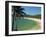 View over Palolem Beach, Palolem, Goa, India, Asia-Stuart Black-Framed Photographic Print