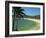 View over Palolem Beach, Palolem, Goa, India, Asia-Stuart Black-Framed Photographic Print