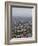 View over Plaza Baquedano and the Telefonica Tower, Cerro San Cristobal, Santiago, Chile-Yadid Levy-Framed Photographic Print