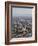 View over Plaza Baquedano and the Telefonica Tower, Cerro San Cristobal, Santiago, Chile-Yadid Levy-Framed Photographic Print