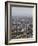 View over Plaza Baquedano and the Telefonica Tower, Cerro San Cristobal, Santiago, Chile-Yadid Levy-Framed Photographic Print