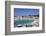 View over Port De Soller with Port and Beach-Markus Lange-Framed Photographic Print