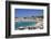 View over Port De Soller with Port and Beach-Markus Lange-Framed Photographic Print