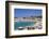 View over Port De Soller with Port and Beach-Markus Lange-Framed Photographic Print