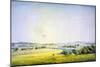View over Putbus, 1824-1825-Caspar David Friedrich-Mounted Giclee Print