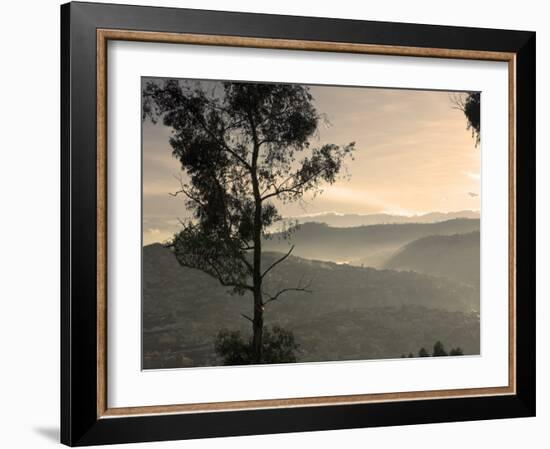 View over Quito, Ecuador-John Coletti-Framed Photographic Print