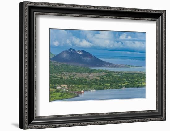 View over Rabaul, East New Britain, Papua New Guinea, Pacific-Michael Runkel-Framed Photographic Print