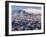 View over Reykjavik in Winter, Iceland-Gavin Hellier-Framed Photographic Print