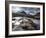 View Over River Etive Towards Snow-Capped Mountains, Rannoch Moor, Near Fort William, Scotland-Lee Frost-Framed Photographic Print