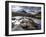 View Over River Etive Towards Snow-Capped Mountains, Rannoch Moor, Near Fort William, Scotland-Lee Frost-Framed Photographic Print