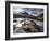 View Over River Etive Towards Snow-Capped Mountains, Rannoch Moor, Near Fort William, Scotland-Lee Frost-Framed Photographic Print