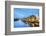 View over river Trave towards old town, Lübeck, Baltic coast, Schleswig-Holstein, Germany-Sabine Lubenow-Framed Photographic Print