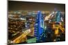 View over Riyadh from the Al Faisaliyah Centre skyscraper, Riyadh, Saudi Arabia, Middle East-Michael Runkel-Mounted Photographic Print