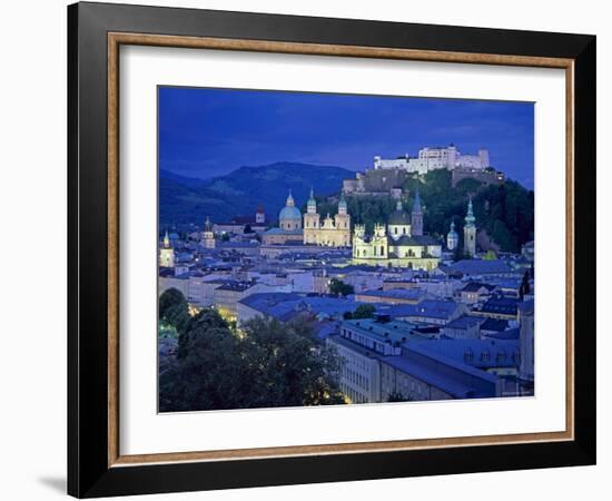 View over Salzburg, Austria-Gavin Hellier-Framed Photographic Print