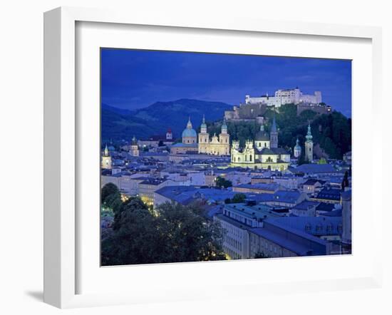 View over Salzburg, Austria-Gavin Hellier-Framed Photographic Print