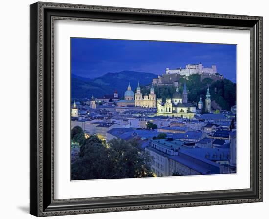 View over Salzburg, Austria-Gavin Hellier-Framed Photographic Print