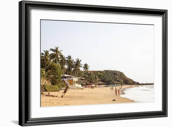 View over South Anjuna Beach, Goa, India, Asia-Yadid Levy-Framed Photographic Print