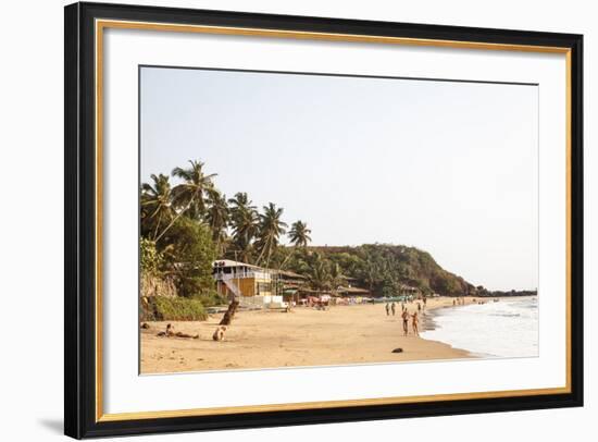 View over South Anjuna Beach, Goa, India, Asia-Yadid Levy-Framed Photographic Print