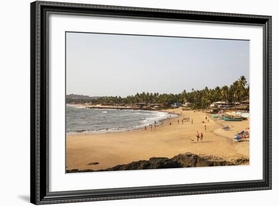 View over South Anjuna Beach, Goa, India, Asia-Yadid Levy-Framed Photographic Print