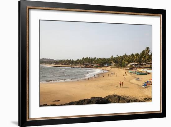 View over South Anjuna Beach, Goa, India, Asia-Yadid Levy-Framed Photographic Print