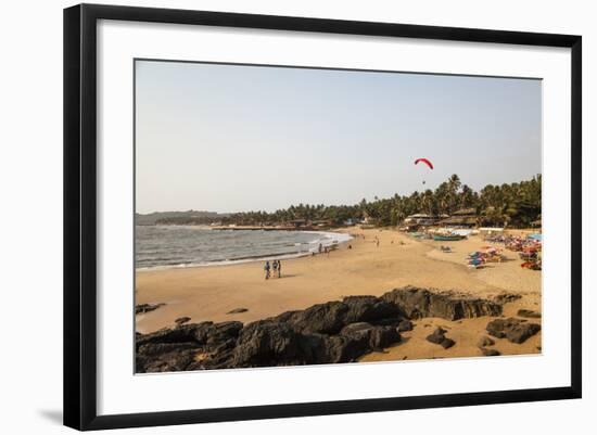 View over South Anjuna Beach, Goa, India, Asia-Yadid Levy-Framed Photographic Print