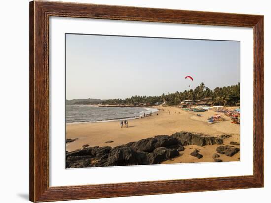 View over South Anjuna Beach, Goa, India, Asia-Yadid Levy-Framed Photographic Print