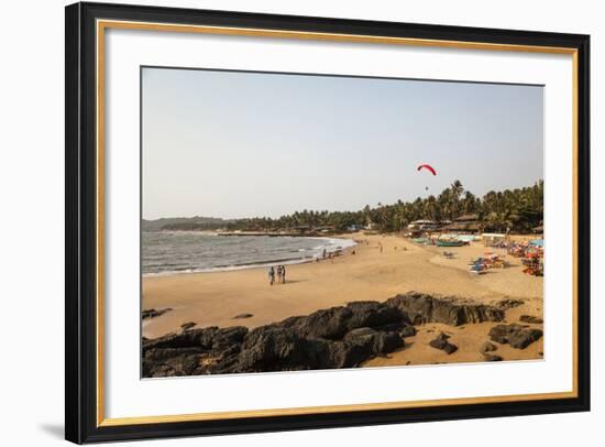 View over South Anjuna Beach, Goa, India, Asia-Yadid Levy-Framed Photographic Print