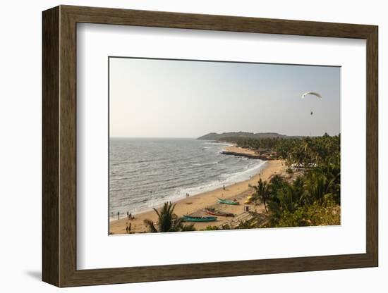 View over South Anjuna Beach, Goa, India, Asia-Yadid Levy-Framed Photographic Print