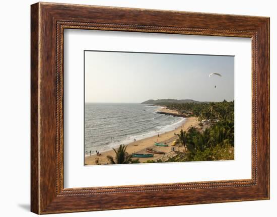 View over South Anjuna Beach, Goa, India, Asia-Yadid Levy-Framed Photographic Print