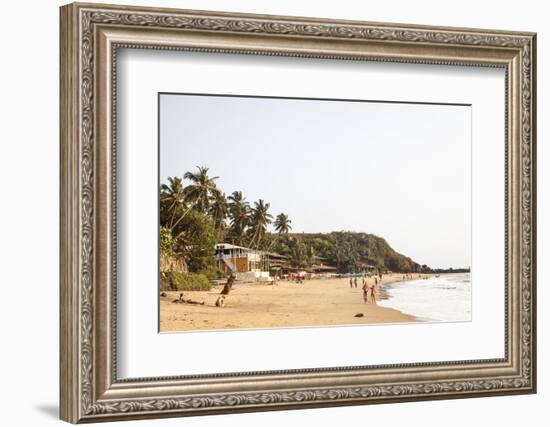 View over South Anjuna Beach, Goa, India, Asia-Yadid Levy-Framed Photographic Print