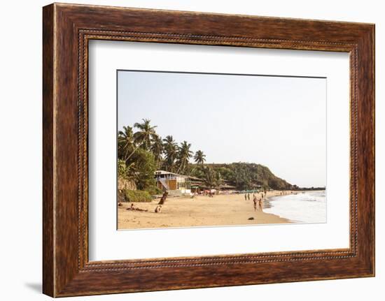 View over South Anjuna Beach, Goa, India, Asia-Yadid Levy-Framed Photographic Print