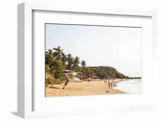 View over South Anjuna Beach, Goa, India, Asia-Yadid Levy-Framed Photographic Print